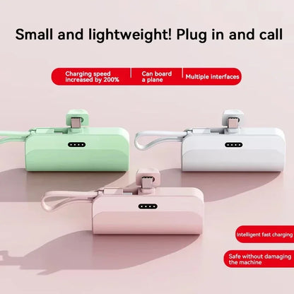 Lenovo Ultra Slim Power Bank - Batería de carga rápida para celulares Android e IPhone